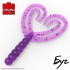 Форма Спліт Дабл Тейл - 1.7"(43mm) (Split Double Tail Grub)